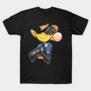 Hiphop Duck cartoons style T-Shirt